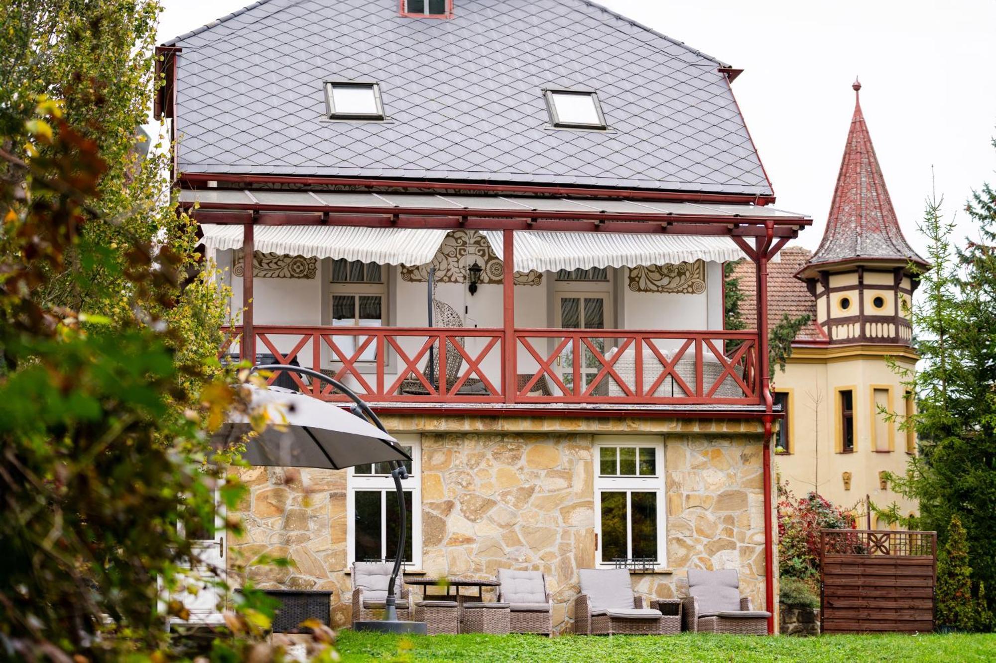 Villa Emausy Luhacovice Exterior photo